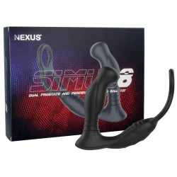 Nexus Stimulateur de prostate avec Cockring Simul8 Nexus 10 x 3.3cm